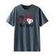 thumbnail image 4 of Camisas sexy de verano para mujer Blusa regular estampada con cuello redondo y manga corta OAVQHLG3B Store lin121212, 4 of 5