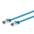 thumbnail image 2 of Monoprice Cat8 26AWG S/FTP Ethernet Network Cable - 25 Feet - Blue, 2GHz, 40Gbps, 3dB Headroom, Pure Bare Copper, PVC - Entegrade Series, 2 of 4