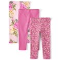 thumbnail image 1 of Leggins The Children's Place para niñas pequeñas, color rosa francés 4T, 1 of 3