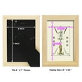 thumbnail image 4 of Golfers: John Henry & R. Maxwell -Framed Print w/glass-Natural Wood, 4 of 8