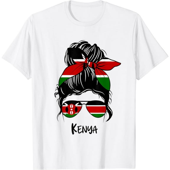 Kenya Girl Kenyan girl Kenya woman flag T-Shirt mens t shirt,white,women,funny,misfits,men,journey,t-shirt