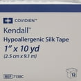 thumbnail image 4 of Kendall Hypoallergenic Silk White Silk-Like Cloth Hypoallergenic Medical Tape 1" x 10 Yd 1 Box, 12 /Box 7138C, 4 of 5