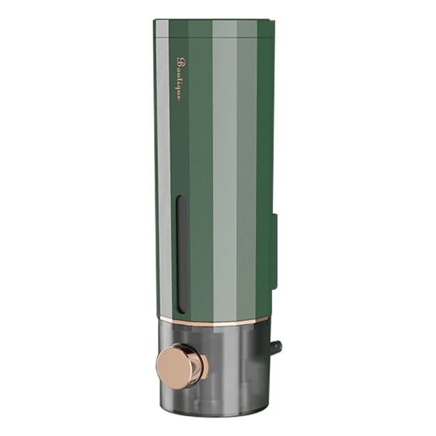 Dispensadores de jabón de 450 ml, dispensador de champú de plástico para el hogar, tienda de vinos (verde) Ehuebsd Libre de BPA