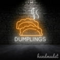 thumbnail image 5 of Handmadetneonsign Dumplings Neon Sign, China Dumpling Wall Art, Chinese Food Restaurant Wall Decor 038997, 5 of 5