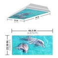 thumbnail image 2 of Octo Lights - Fluorescent Light Covers - 2x4 Flexible Ceiling Light Filters - For Classrooms and Offices - Ocean 002, 2 of 7