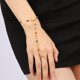 thumbnail image 1 of Pulsera de cadena de dedo simple bohemia vintage, 1 of 3