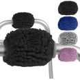 thumbnail image 1 of Empuñaduras para andador de piel de oveja, paquete de 2, accesorios de almohadilla de mano para plegar, 1 of 5