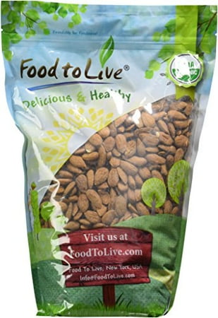 Food To Live ? Organic Almonds (Raw, No Shell, Unpasteurized) (4 Pounds)