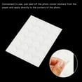 thumbnail image 4 of Unique Bargains Photo Corners Adhesive DIY Picture Mounting Sticker White 10 Sheets/240 Pcs, 4 of 5