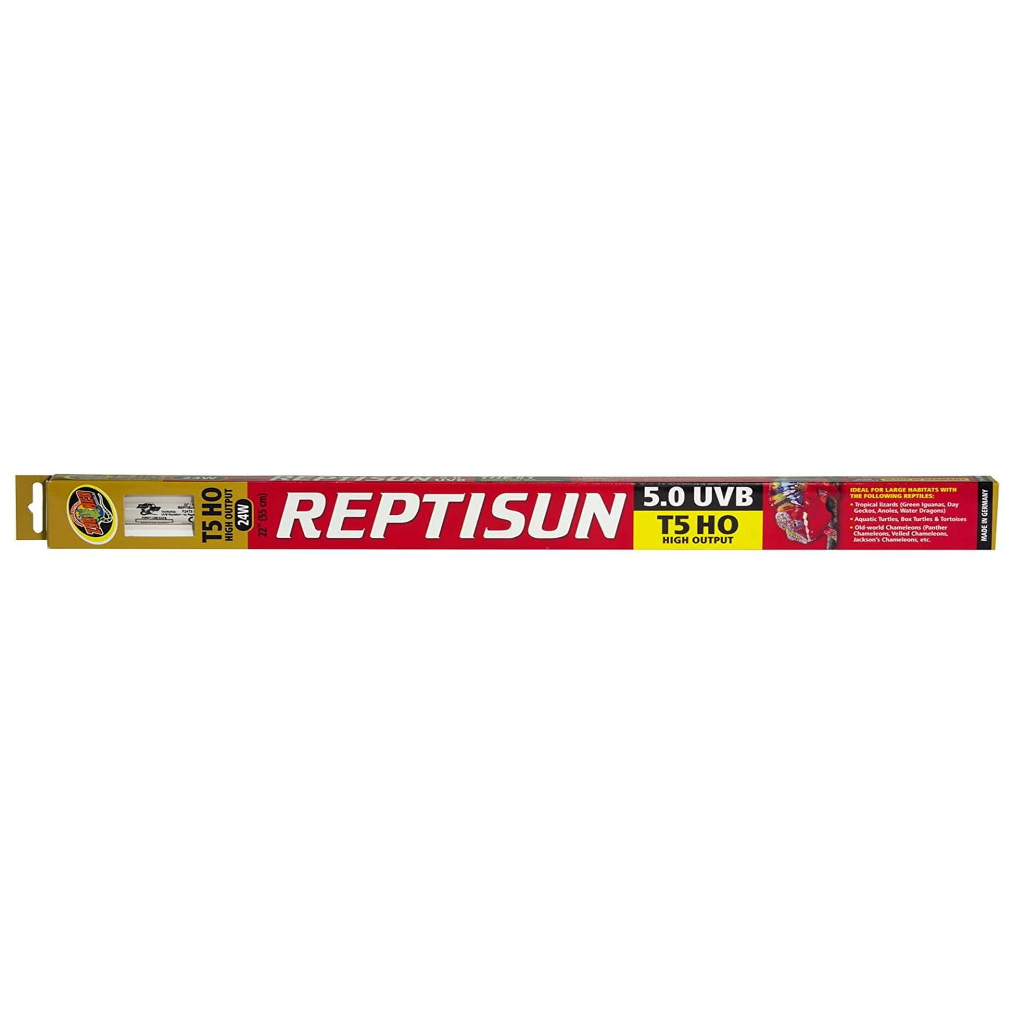 Zoo Med ReptiSun 5.0 HO T5 UVB Lamp 22" L 24 Watts