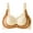 Beige BGL2, variant on Tshirt Bras for Women Underwear Woman Gathered Beautiful Back No Underwire Bras Printed Stylish Brassiere Loose Everyday Wear Beige L