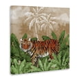 thumbnail image 3 of Stupell Industries Coastal Jungle Life Tiger Canvas Art, 24 x 24, by Paul Brent, 3 of 8