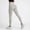 Gray plus size leggings high waisted a1, variant on Cagogo Women Plus Size High Waisted Ribbed Leggings Long Sport Fit Active Casual Workout Athletic Yoga Running Lounge Pants Solid, Gray S