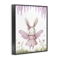 thumbnail image 2 of Stupell Industries Eclectic Woodland Bunny Forest Fairy Black Framed Giclee Art, 24 x 30, by LSR Design Studio, 2 of 8