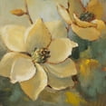 thumbnail image 3 of Loreth, Lanie 20x20 Black Modern Framed Museum Art Print Titled - Magnolias After the Rain I, 3 of 5