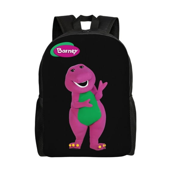 Barney Backpack Casual Daypack Large Capacity Travel Work College Back Pack Novelty Backpacks Laptop Bag