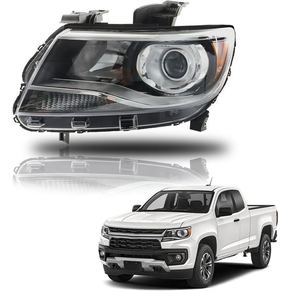 OTTULUR Headlights Assembly Replacement for Colorado 2015-2021 Driver Side Projector Headlight LH