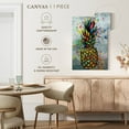 thumbnail image 5 of Elephant Stock Pineapple Color Splash Paint Wall Art - Vertical Canvas Wall Art - Living Room Wall Decor - Food And Drink Canvas - Green And Yellow Decor - 16" x 24", 5 of 8