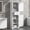White#2, variant on Bathroom Vanity, Tall Bathroom Storage Cabinet, Freestanding Storage Cabinet with Two Different Size Drawers and Adjustable Shelf, MDF Board with Painted Finish, Grey (Old Sku:WF312730AAE)