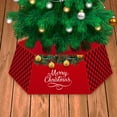 thumbnail image 5 of Cardboard Christmas Tree Ring, Christmas Tree Collar with Printed Snowflake, Willow Tree Skirt Base Stand for Christmas Tree Decorations, 5 of 5