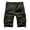 Army Green, variant on XMMSWDLA Men's Cargo Shorts Cotton Lightweight Multi Pocket Casual Outdoor Hiking Shorts Yellow Mens Athletic Shorts