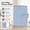 Airy Blue, variant on A6 Notebook Binder Refillable 6 Ring Budget Planner Organizer PU Leather Cover with Magnetic Buckle Glitter Pink