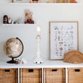 thumbnail image 6 of Kiven Cordless Table Lamp,White Dimmable Rustic Farmhouse Bedside Desk Lamps,2700K Warm White, 1-Light Rechargeable Nightstand Lamp for Office Home Decor Bedside B2CDTD3, 6 of 7