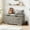 Gray, variant on Storage Bench with Safety Hinge, Wood Large Toy Box, Storage Trunk for Entryway, Living Room, Bedroom