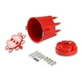 thumbnail image 3 of MSD; MSD Capuchon de Distributeur d'Allumage et Kit de Rotor 84335 pour Utilisation avec Distributeurs Pro-Billet avec Rétenteur de Fil; Boulon; Poteaux Style HEI; Rouge, 3 of 5