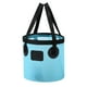 thumbnail image 2 of Cubo plegable de gran capacidad para acampar, lavabo plegable de 10 l, a prueba de fugas y portátil con pico para verter fácilmente, almacenamiento de agua multiusos para exteriores para, 2 of 9