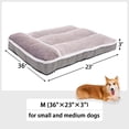 thumbnail image 3 of Cama para perros WINDRACING, colchón con almohada para jaulas, 3 of 7