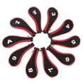 thumbnail image 4 of Club Head Cover, 10Pcs  Club Cover Washable  For Woods Red,Blue,Gray, 4 of 8