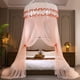 thumbnail image 4 of Mosquitera Tipo Domo para Techo Smj251216004 | Malla de Poliéster Encriptada Plegable | Dosel de Cama con Volantes Estilo Princesa | Protección Contra Insectos para Camas Queen, Dobles E Individuales, 4 of 6