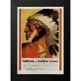 thumbnail image 2 of Vintage Apple Collection 14x18 Black Modern Framed Museum Art Print Titled - Santa Fe, 2 of 5