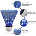 thumbnail image 2 of Pack Of 24 Badminton Shuttlecocks Badminton Plastic Ball Foam Head For Kids Adults Sport Activities, 2 of 4