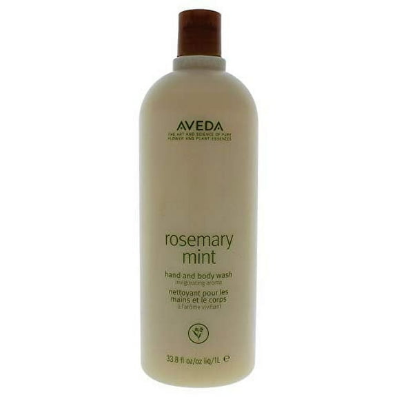 Aveda Rosemary Mint Hand and Body Wash 33.8oz Cleansing Lets You Wash Frequently Without Over Drying