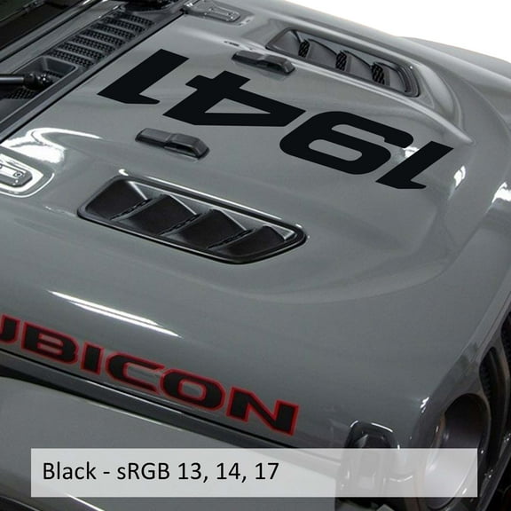 Collectible Decals 1941 Center Hood Vinyl Decal