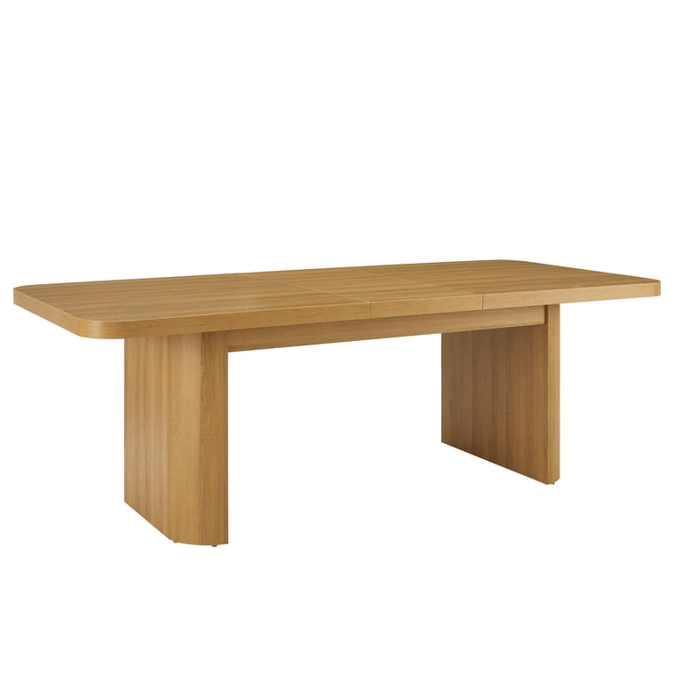Better Homes Gardens Juliet Extendable dining table Light Honey Finish Walmart