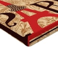 thumbnail image 2 of Ambesonne Vintage Fitted Sheet, Paris Eiffel Tower View, Full Size, Red Brown Ecru, 2 of 3
