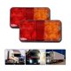thumbnail image 2 of 2pcs 12v 10led Waterproof Truck Trailer Truck Tail Light Car Turn Signal Brake Rear Stop Lamp Boat, 2 of 5