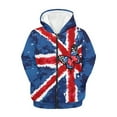 thumbnail image 5 of DISNIMO British Flag Hoodie Teen Girl Butterfly Hoodie for Kids Girls Zipper Hooded Sweatshirt Boys 14-16 Hoodie Sweatshirts for Girls Hooded Jackets Children Zip Up Hoodie Streetwear Clothing, 5 of 7