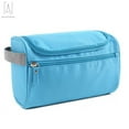 thumbnail image 6 of Gustave Toiletry Bag Travel Bag with Hanging Hook, Water-resistant Makeup Cosmetic Bag Travel Organizer for Accessories, Shampoo, Toiletries, Brushes, Blue, 6 of 9