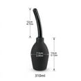 thumbnail image 4 of Anal Douche Enema Bulb Vaginal Douche Enema Cleaner for Womens or Mans Health (310ml Black), 4 of 9