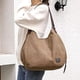 thumbnail image 4 of Bolso de hombro de lona de algodón con múltiples bolsillos para mujer, bolso de mano de moda, 4 of 5