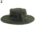 thumbnail image 2 of Yirtree Breathable Wide Brim Boonie Hat Outdoor Waterproof UPF 50+ Sun Protection Mesh Safari Sun hat for Travel Fishing Unisex Woodland Military Sun-proof Camo Boonie Hat Cap, 2 of 8