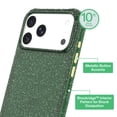 thumbnail image 4 of onn Sparkle Phone Case for iPhone 17 Pro - Green with Gold Glitter, 4 of 6