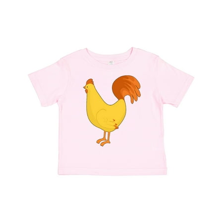 

Inktastic Cute Yellow Chicken Gift Toddler Boy or Toddler Girl T-Shirt