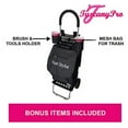 thumbnail image 6 of TuscanyPro Hairstylist Cart with Wheels - Unique Folding Trolley Dolly & A Hairstylist Bag - US Patented - 10 Years Warranty - Personalize with Name/Logo, 6 of 9