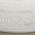 thumbnail image 3 of SAFAVIEH Hanna Lynna Traditional Area Rug, Taupe/Ivory, 6'7" x 6'7" Round, 3 of 7