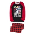 thumbnail image 2 of Family Christmas Pajamas Matching Sets US Country Music Queen Matching Family Outfits, Colorful Christmas Pjs for Family for a Cohesive Family Look (Red), 2 of 3